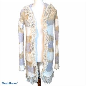 Knox Rose Multicolor Striped Cardigan